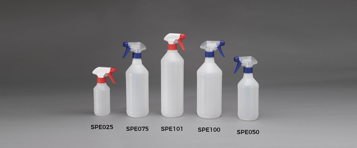 Bottiglie Spray Tolco 237ml: Set Da 3 In Colori Pastello Assortiti (Blu, Rosa, Viola, Turchese)